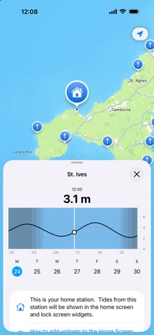 Home Tide iPhone screenshot