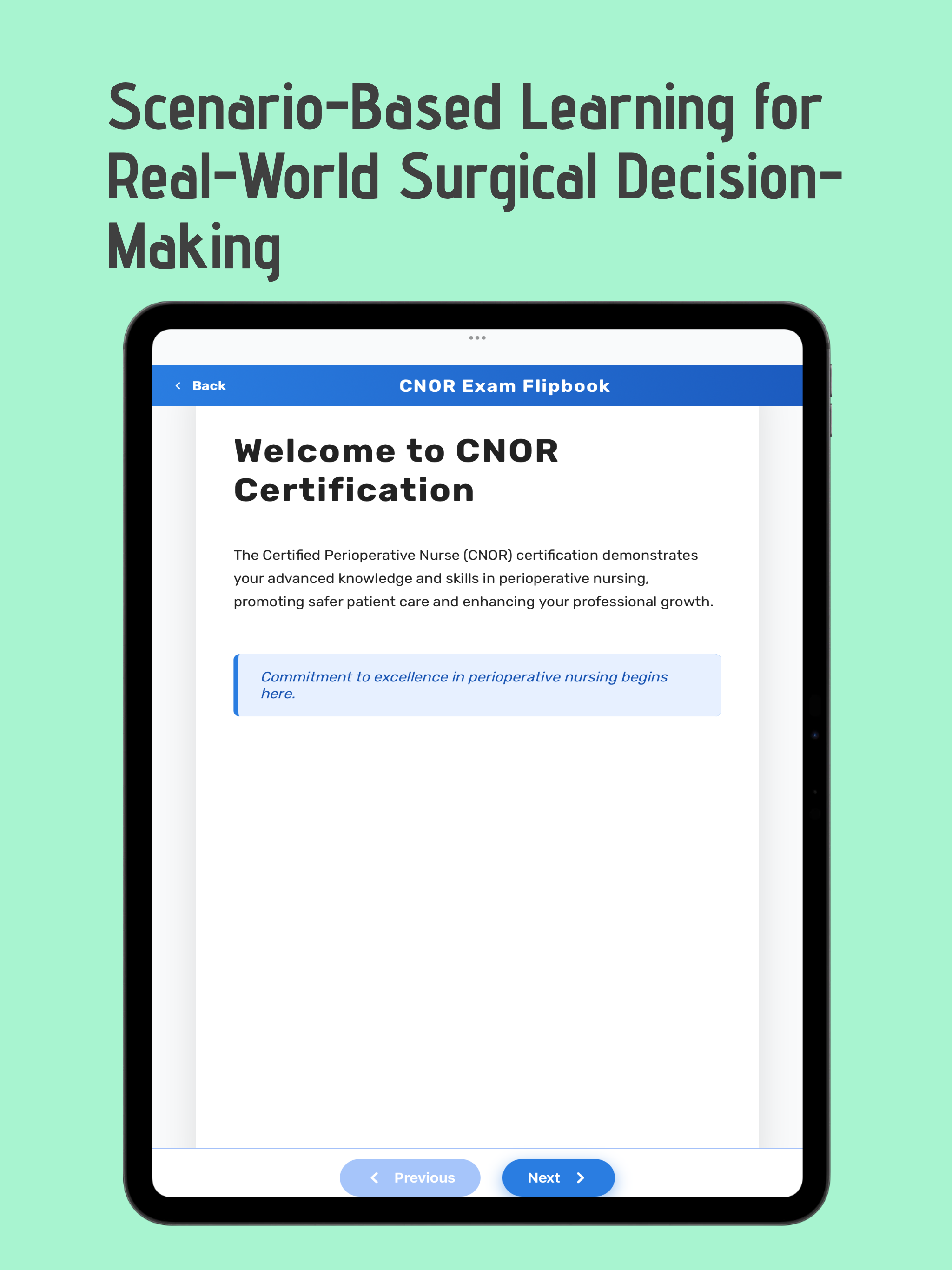CNOR Specialty Exam Mastery screenshot 8