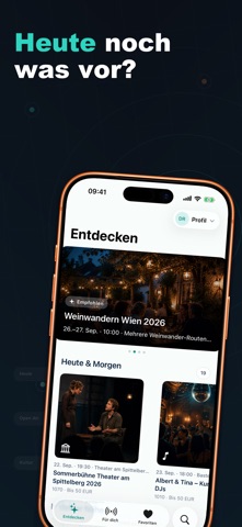 Wien Event Radar Screenshot 2 of 9