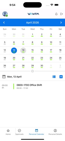 MiTime - WFM screenshot