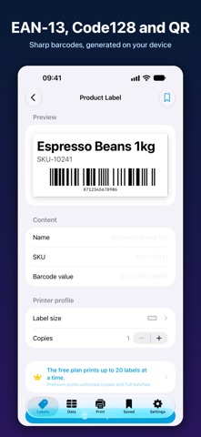 LabelLoop: Print Labels Screenshot 3 of 6