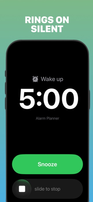 Alarm Clock Planner Screenshot 4 of 6