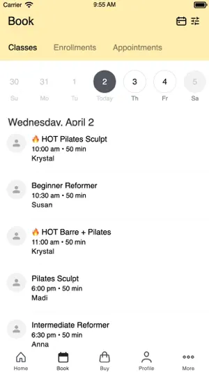 Pilates Loft NY screenshot 2