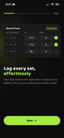 SweatSheet Screenshot 4 of 10