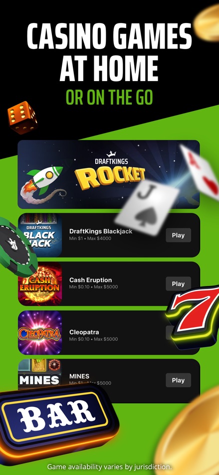 #6. DraftKings: Sports & Casino (iOS) De: DraftKings