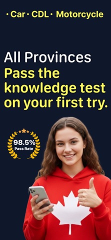 Canada Driver Test Practice Screenshot 1 of 8