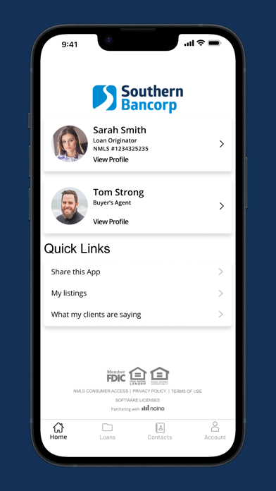 Southern Bancorp Mortgage Screenshot
