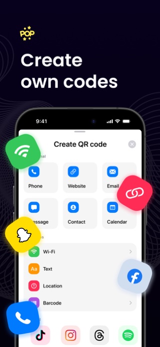 QR Code Reader · Barcode Maker Screenshot 4 of 9
