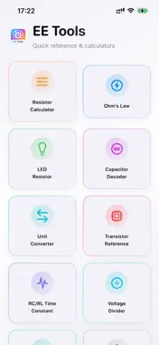 Electronics Reference Toolkit screenshot 1