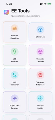 Electronics Reference Toolkit screenshot 1