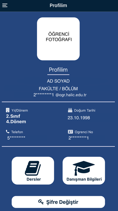 HaliçApp Screenshot