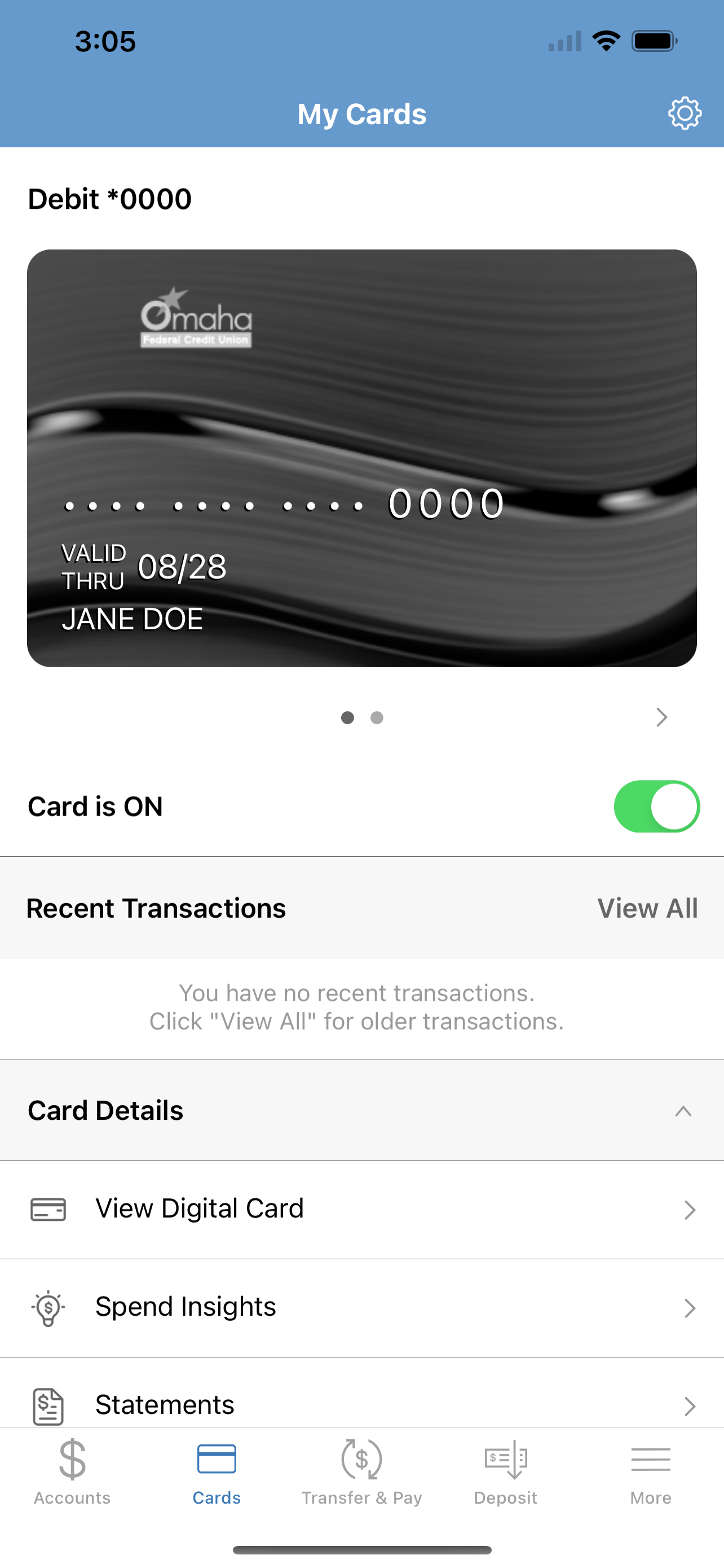 Omaha Federal Credit Union screenshot 6