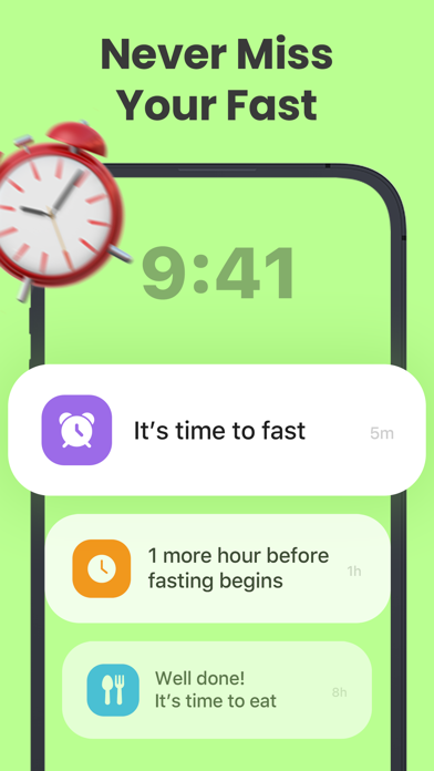 Fasting Timer: Track & Widget Screenshot