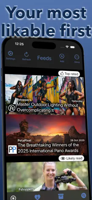 Feeds - All the Web, One Feed screenshot 2