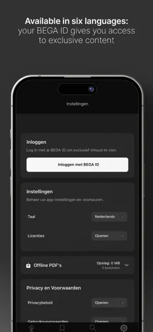 BEGA Library screenshot 4