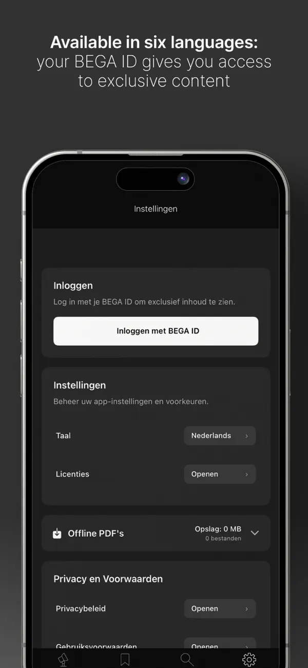 #4. BEGA Library (iOS) Ved: BEGA Gantenbrink-Leuchten KG