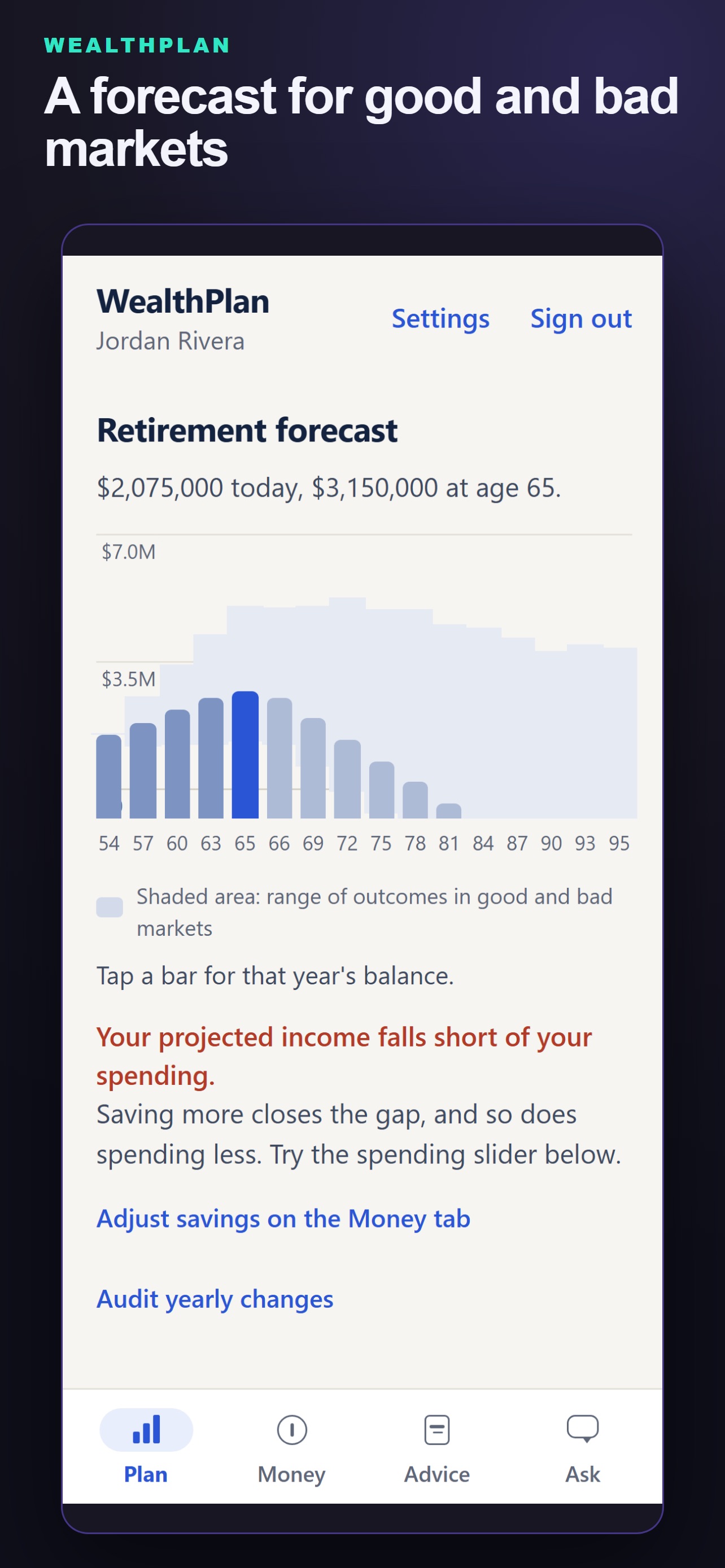Screenshot 2 of WealthPlan by Alex Sears CPA