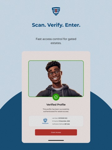 SafeGuards Scanner iPad screenshot