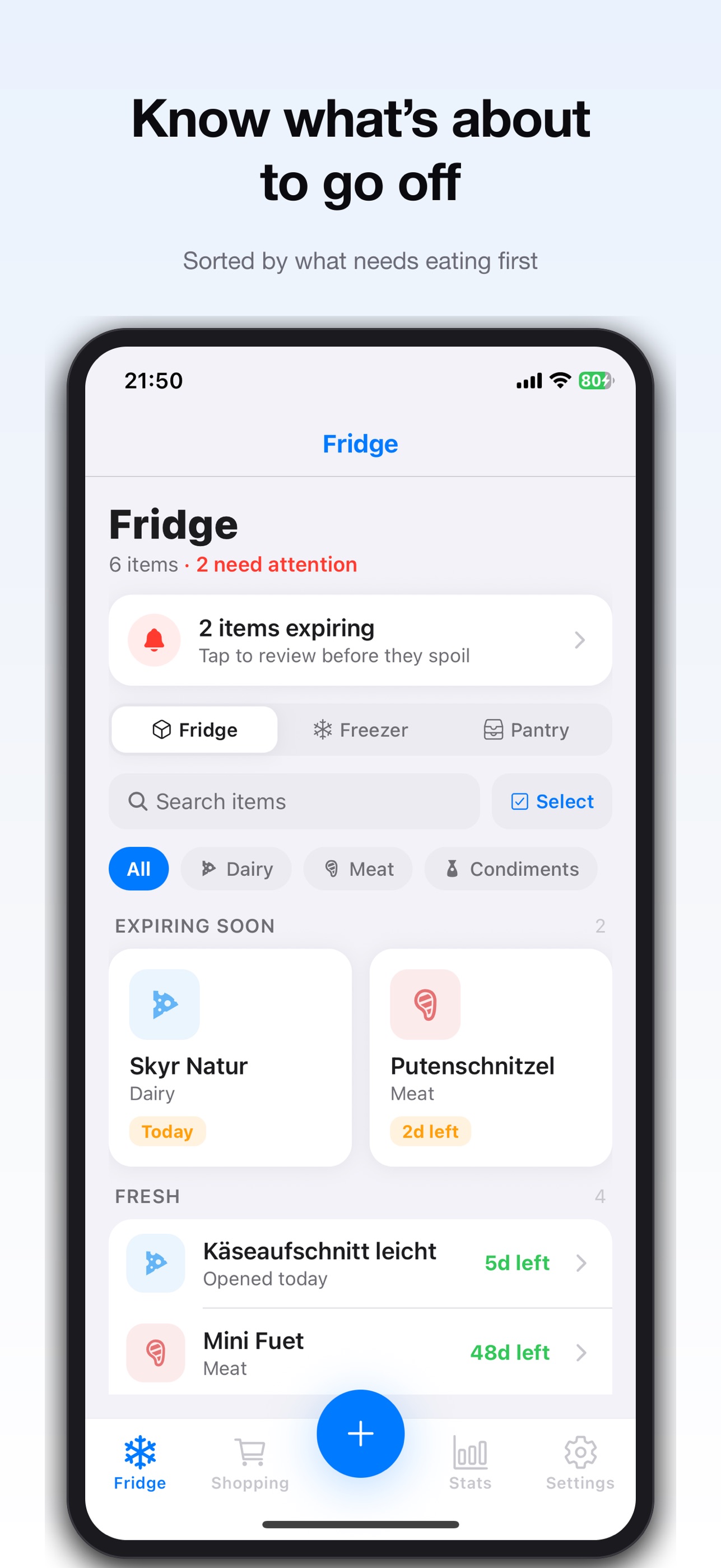 Screenshot 5 of Durat: Food Expiry Tracker