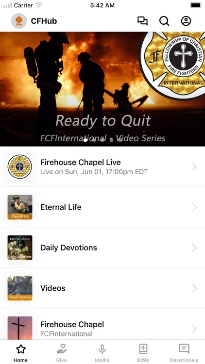 Christian Firefighter Hub