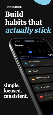 HabitStreak – Habit Tracker Screenshot 1 of 5