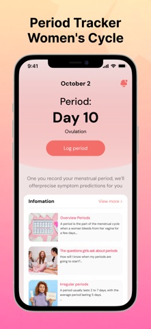 Pregnancy and Cycle Tracker screenshot