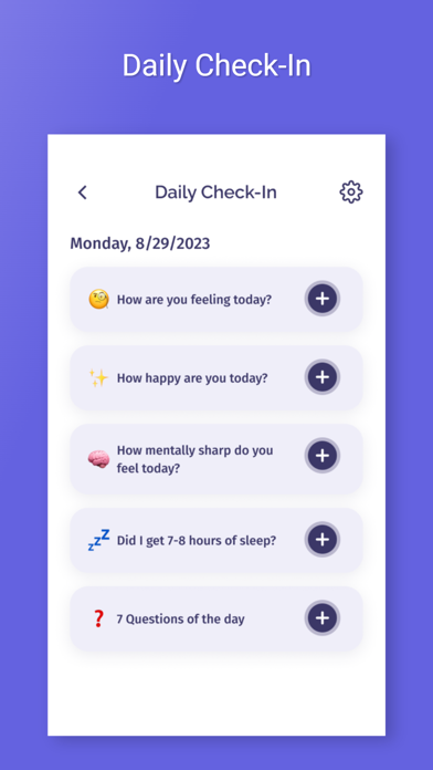 Brain Fit Life: Mental Health iPhone screenshot 6 - Health & Fitness app