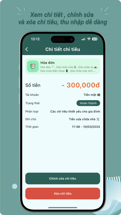 iMoney: Quản Lý Chi Tiêu Screenshot