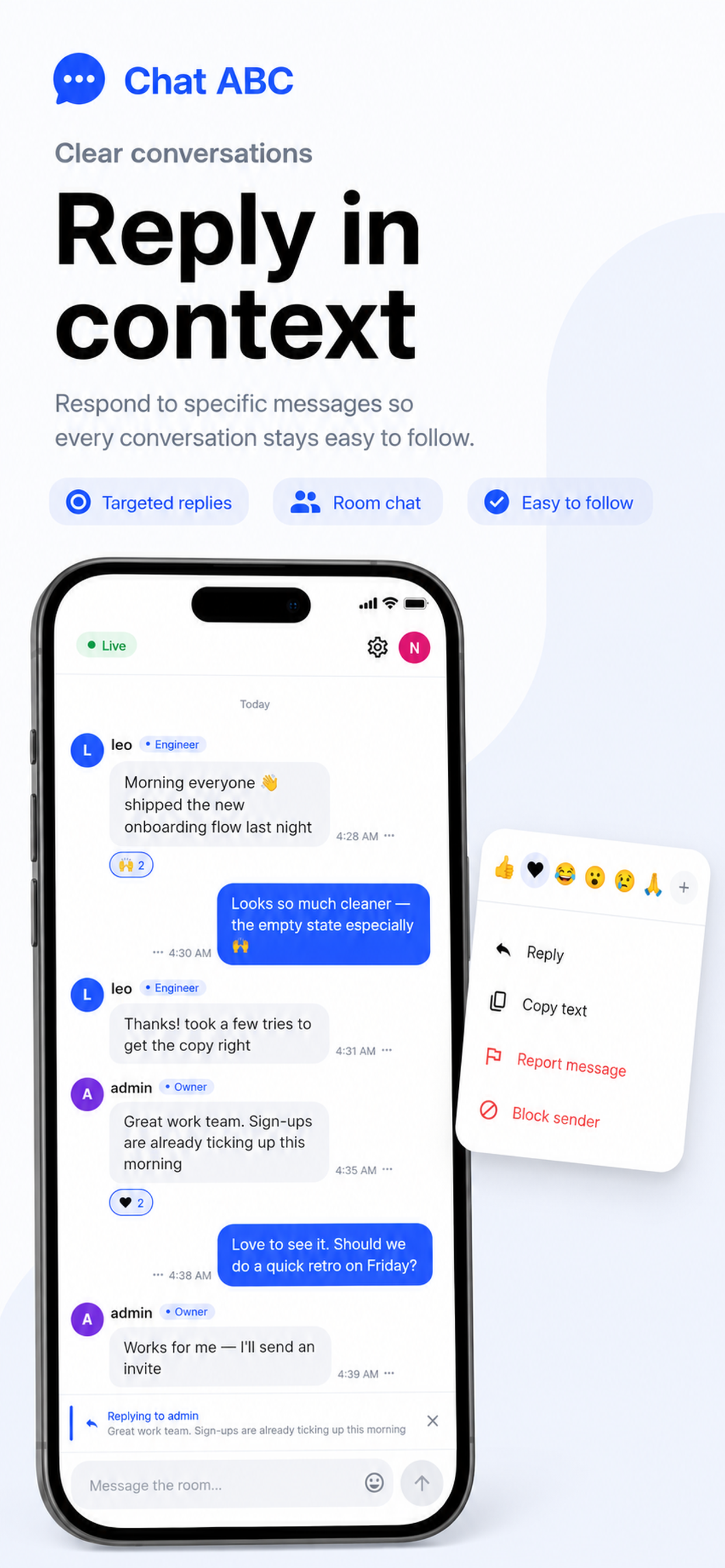 Chat ABC screenshot 3