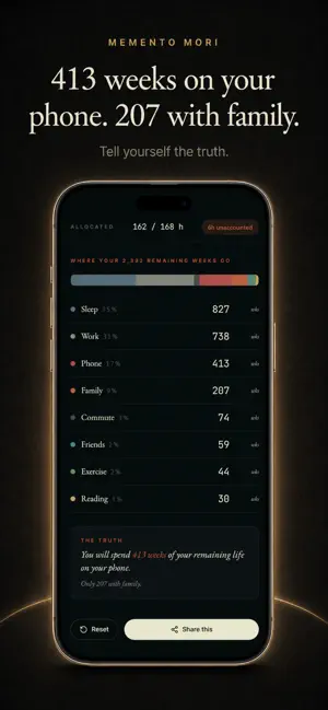 Memento Mori: Life Calendar screenshot 4