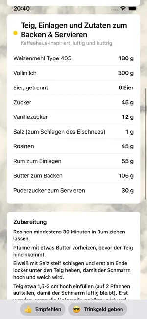 Wiener Kaiserschmarrn screenshot 2