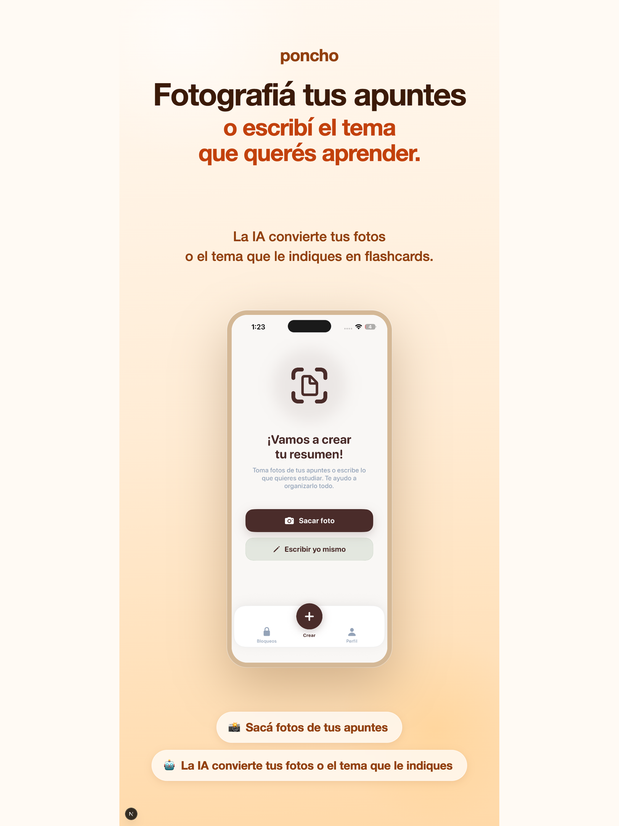 Poncho: Estudia Procrastinando