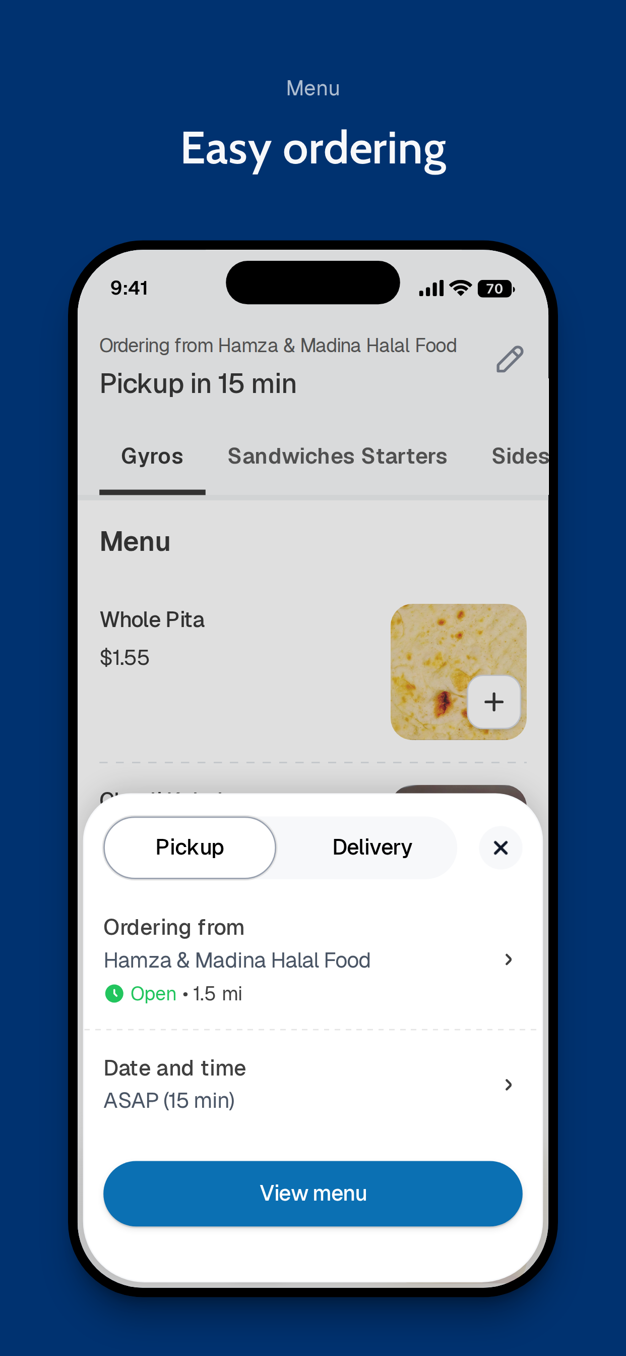 Hamza & Madina Halal Food screenshot 3