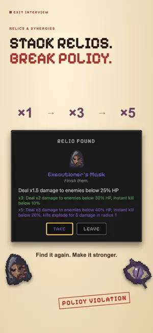 Exit Interview: Roguelike screenshot 4