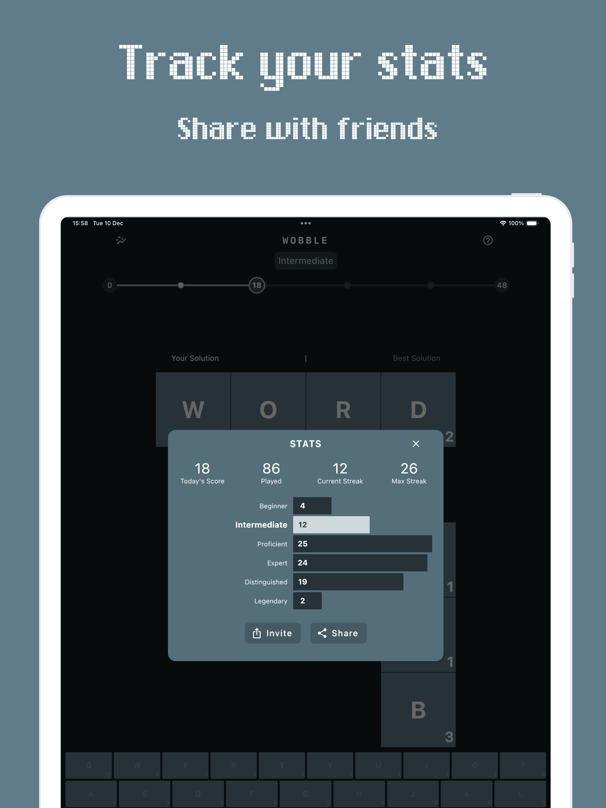 Wobble: Daily Word Puzzle