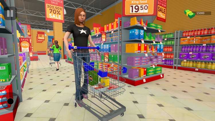 Supermarket Cashier Shop Sim