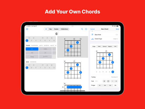 ChordKit – Guitar Chords iPad screenshot 5 - Music app