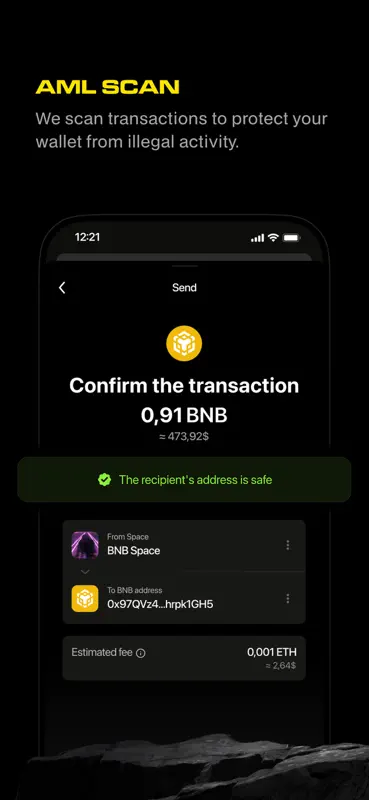 NonBank・DeFi Crypto Wallet App screenshot 5 of 9