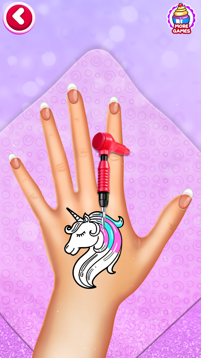 Nail Salon - nail polish games