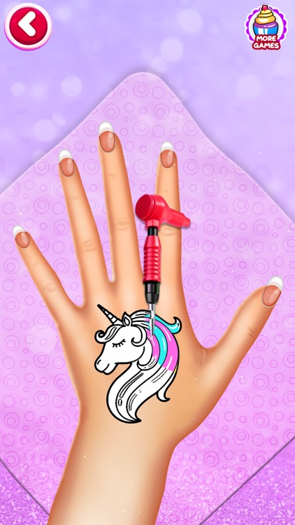 Nail Salon - nail polish games screenshot-4