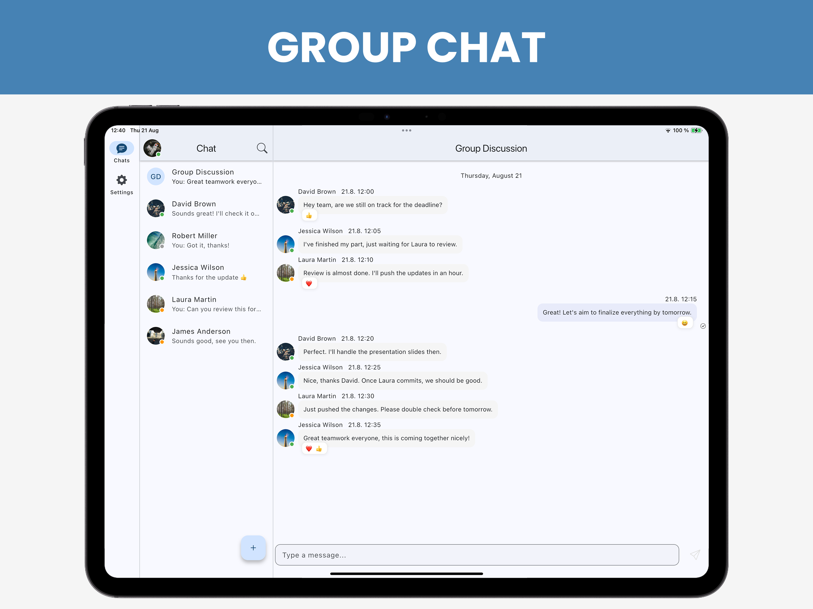 Omega 365 Chat screenshot 7