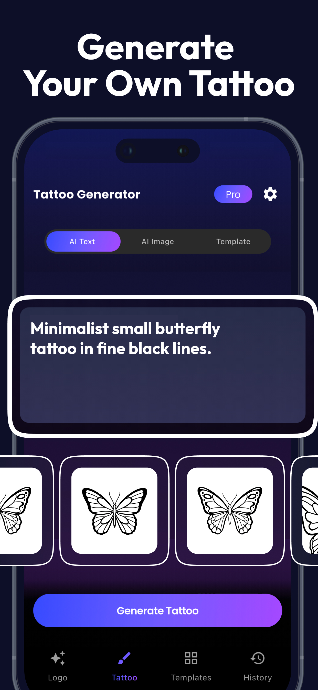 AI Tattoo Generator - Mano