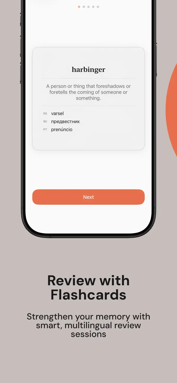 Screenshot #2 pour Lexiko - Vocabulary Builder