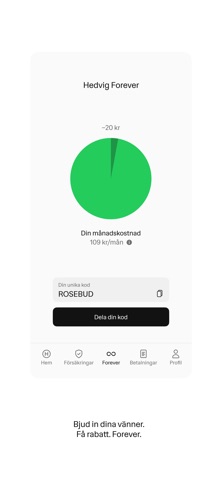Hedvig screenshot