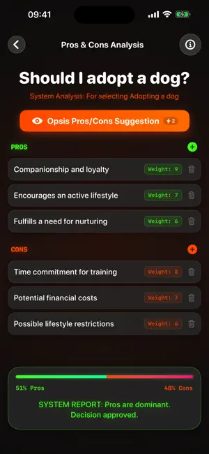 Optio: AI Decision Maker Wheel screenshot 3