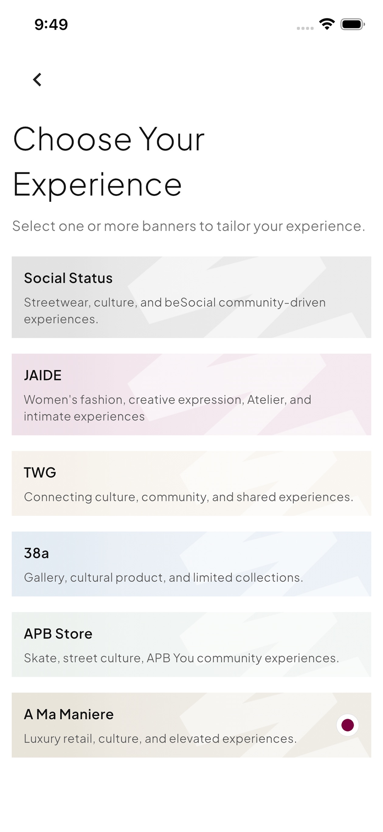 Screenshot 2 of TWG Platform