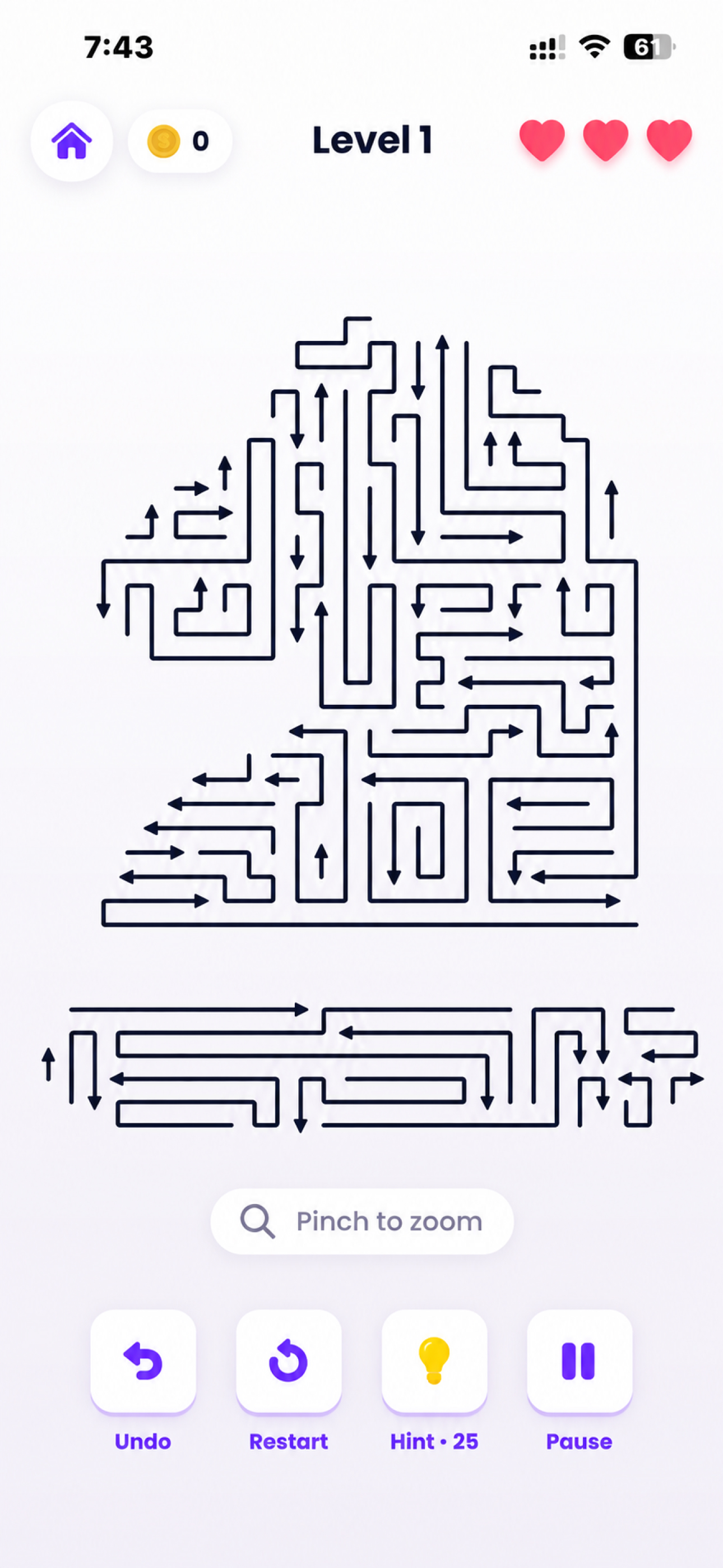 Arrow Escape Go: Puzzle Game screenshot 6