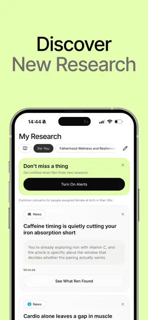 Ren: Your Health Researcher screenshot 2