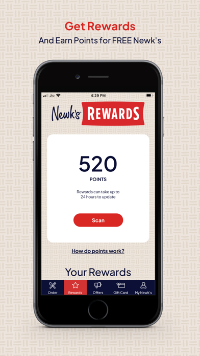Newk's Eatery iPhone screenshot 1 - Food & Drink app