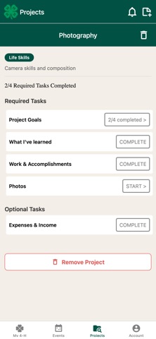 My 4-H Story Record Book screenshot 2